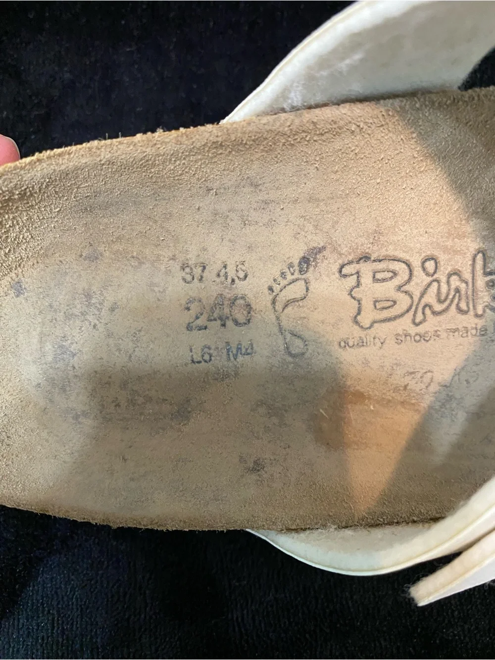 Birki’S by Birkenstock White Double-Buckle Sandals Women’s Size 6
